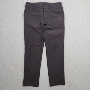 Lululemon ABC Pants 31 (Actual 32x28) Black Slim Fit Warpstreme Performance